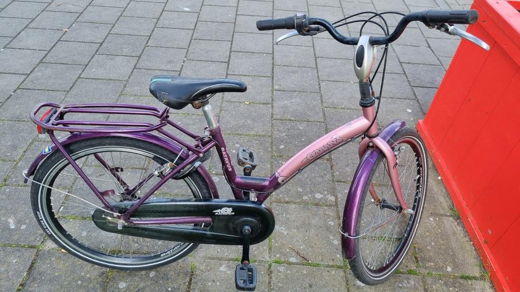 Meisjesfiets 24 inch, Ophalen, Gebruikt, 24 inch