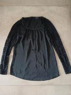 Expresso zwart met kanten mouwen maat 34, Zwart, Ophalen of Verzenden, Zo goed als nieuw, Lange mouw
