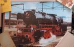 Grote poster Stoomlocomotief, Kaart of Prent, Trein, Gebruikt, .