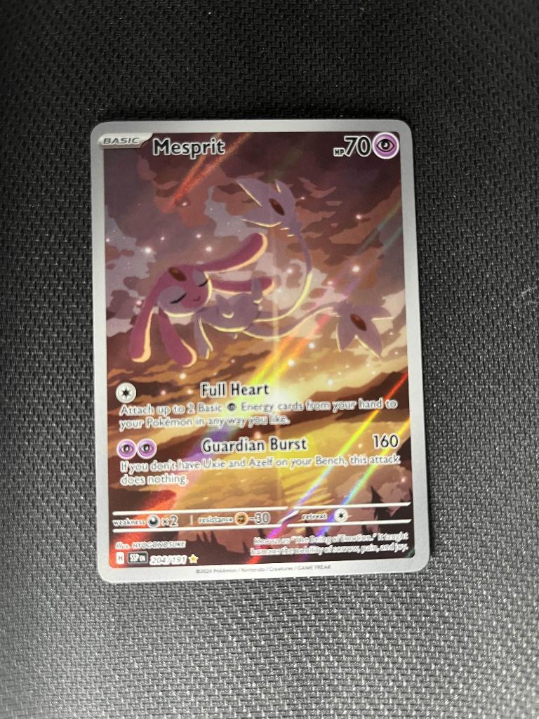 Mesprit (SSP 204), Ophalen of Verzenden, Nieuw, Losse kaart, Foil