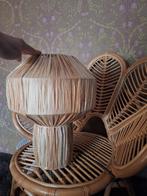Tafellamp Raffia Kwantum - Sfeervolle Bijzettafellamp, Ophalen, Overige materialen, Bohemian, Natuurlijk, Scandinavisch, Zo goed als nieuw