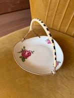 Vintage gebaksbord met handvat - Kronester Bavaria, Ophalen of Verzenden