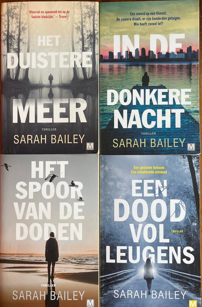 Sarah Bailey complete Gemma Woodstock serie, Ophalen of Verzenden, Zo goed als nieuw, Nederland