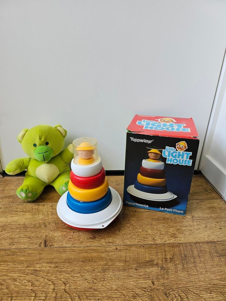 Tupperware tuppertoys vuurtoren / little Light house, Ophalen of Verzenden, Zo goed als nieuw, Blauw, Overige typen