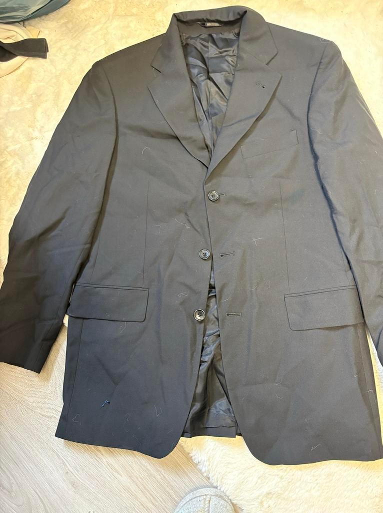Zwart Heren Coltrui - Maat 46 (S), Kleding | Heren, Ophalen of Verzenden, Zo goed als nieuw, Maat 46 (S) of kleiner, Zwart