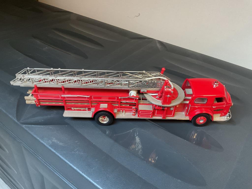Franklin Mint Precision Models brandweerwagen, Hobby en Vrije tijd, Modelauto's | 1:43, Ophalen of Verzenden, Zo goed als nieuw