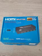 HDMI Splitter 1x4 4Kx2K UHD 3D, Ophalen of Verzenden, Nieuw