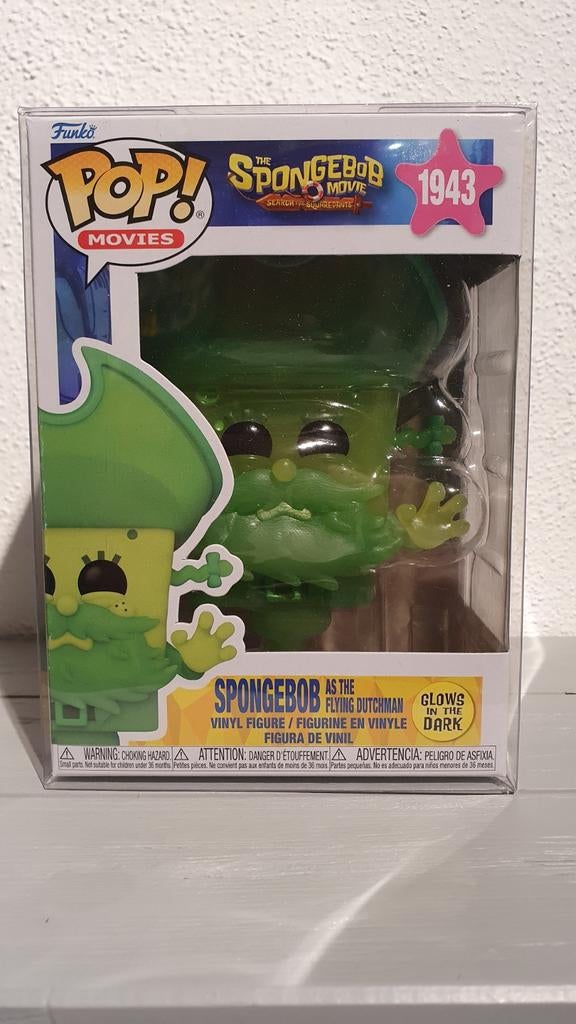 Spongebob Glow in the Dark 1943 Funko Pop Movies, Verzamelen, Poppetjes en Figuurtjes, Ophalen of Verzenden