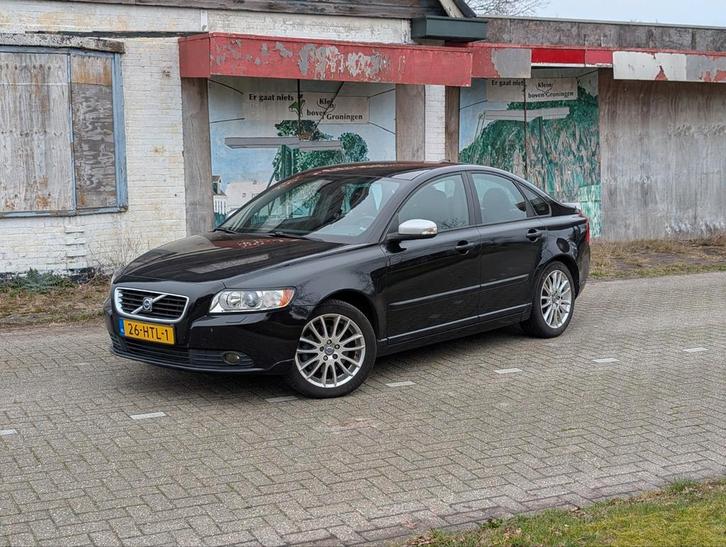 Volvo S40 2.5 T5 2009 Zwart, Auto's, Volvo, Particulier, S40, ABS, Airbags, Airconditioning, Boordcomputer, Centrale vergrendeling