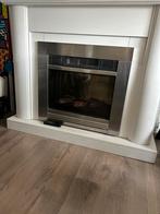 Electrische kachel met ombouw, Ophalen, Vrijstaande haard, Elektrische haard