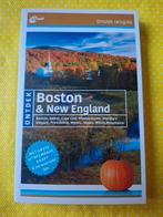 ANWB ontdek reisgids Boston & New England + kaart, Gelezen, Verzenden, Reisgids of -boek, Noord-Amerika