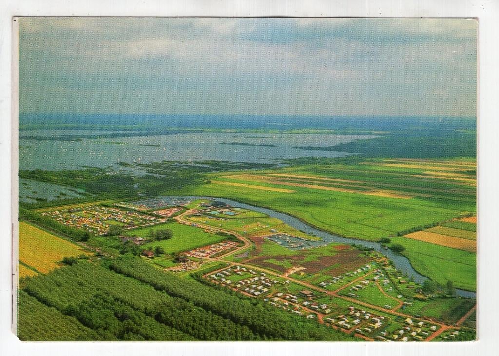 Mijnden Breukelen Loenen  Luchtfoto ansichtkaart, Verzenden, 1940 tot 1960, Ongelopen, Utrecht