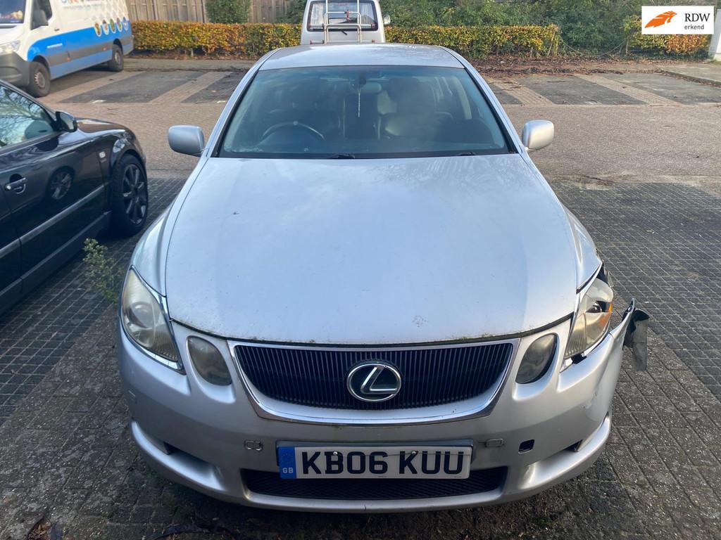 Lexus GS 450h Business Tech EXPORT, Auto's, Achterwielaandrijving, Gebruikt, 2000 kg, Zwart