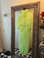 Verkleed Kleding maat 40 - 42 overal fluor geel zgan, Ophalen of Verzenden, Zo goed als nieuw, Maat 42/44 (L), Carnaval