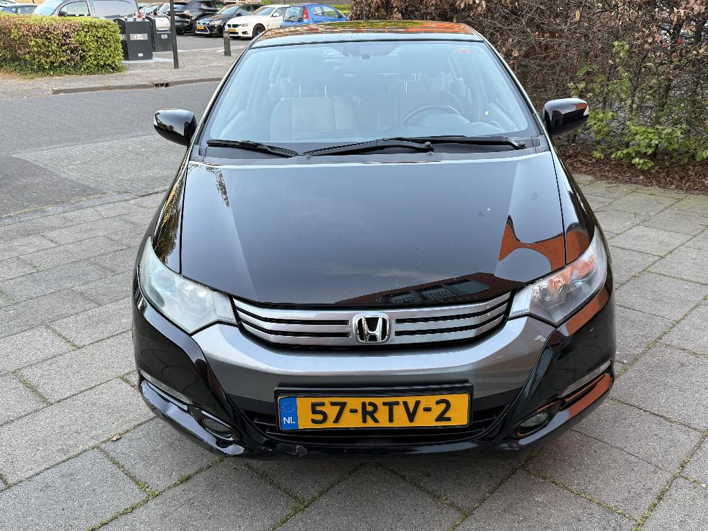 Honda Insight 1.3 Hybrid AUT 2011 Zwart NAP dealer onderhoud, Auto's, Honda, Stof, Beige, 4 cilinders, Zwart