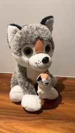 Knuffel hond met pup Nieuw, Ophalen of Verzenden, Nieuw, Hond