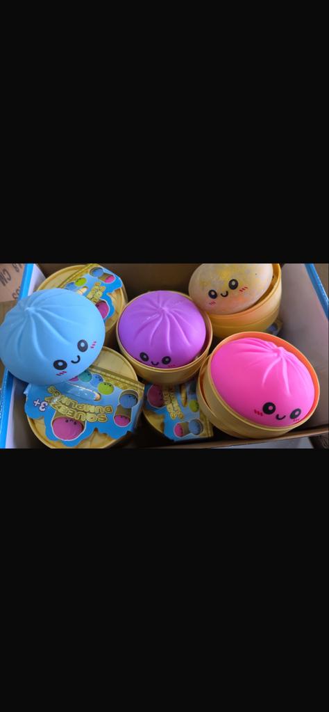 Squishy Dumpling Speelgoed Stressbal - GROOTHANDEL, Ophalen of Verzenden, Nieuw, Jongen of Meisje