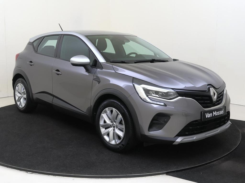 Renault Captur 1.6 E-Tech Plug-in Hybrid 160 Business | Navi, Auto's, 77 km/l, Gebruikt, 4 cilinders, Leder en Stof