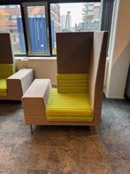 3x set twee fauteuils groen beige ook per stuk te koop €30, Huis en Inrichting, Fauteuils, Ophalen, Gebruikt, Minder dan 75 cm