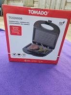Tomado TGS2000B Sandwich Grill & Grillapparaat 750W, Witgoed en Apparatuur, Contactgrills, Ophalen, Nieuw