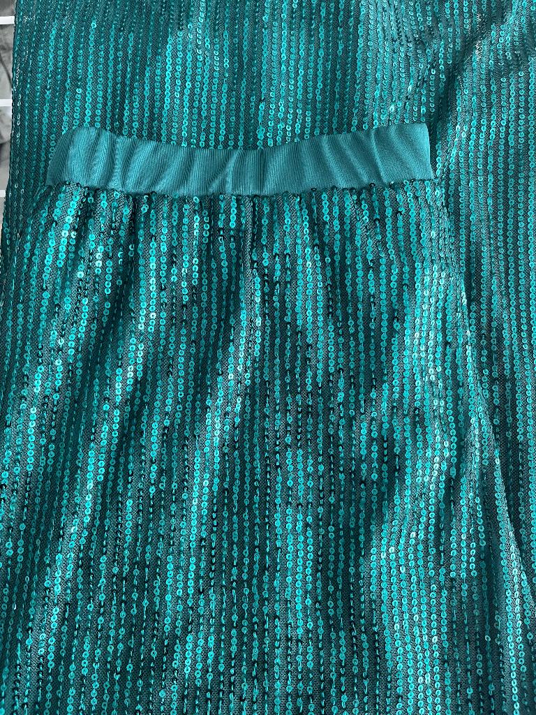 Glitterbroek maat XL, Kleding | Dames, Broeken en Pantalons, Ophalen, Maat 46/48 (XL) of groter, Nieuw, Lang