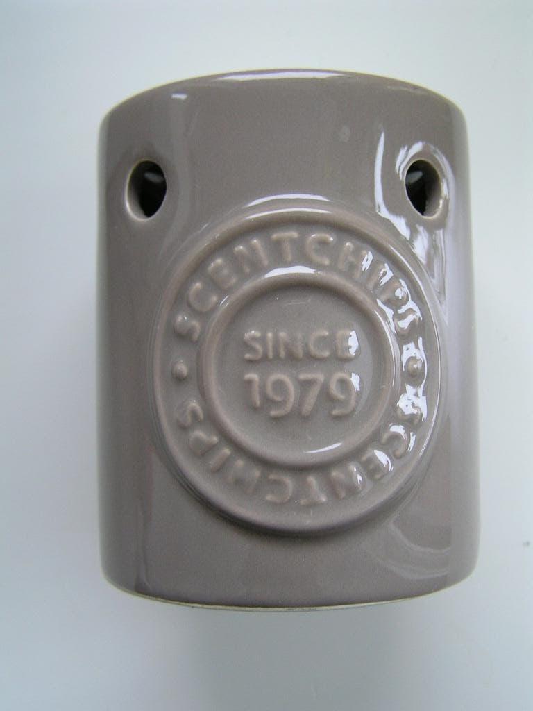 Taupekleurige scentchips brander., Nieuw, Ophalen of Verzenden, Modern, Bruin