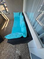 Tuin/balkonzitje met kussens - 3 zitplaatsen, Tuin en Terras, Gebruikt, 3 zitplaatsen, Ophalen of Verzenden, Loungeset