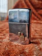 Zippo "Lighter on Lighter" - 1996, Verzamelen, Ophalen of Verzenden, Gebruikt, Aansteker