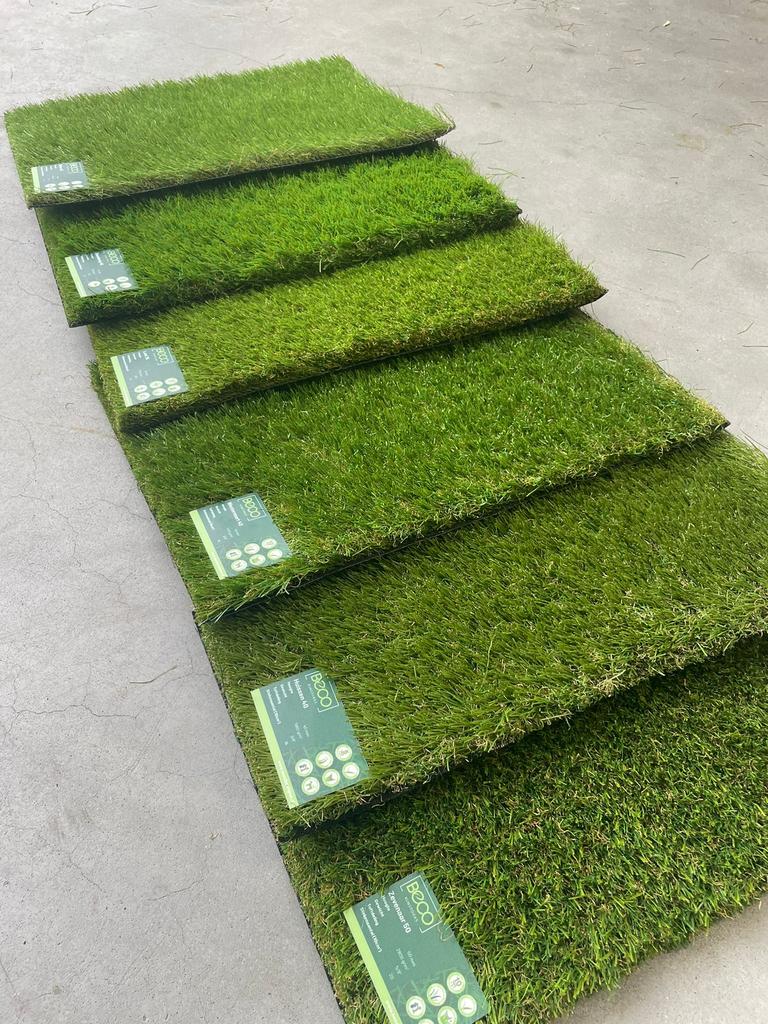 Kunstgras couponnen, stalen en nieuw op rol, Ophalen, Nieuw, 20 m² of meer, Kunstgras