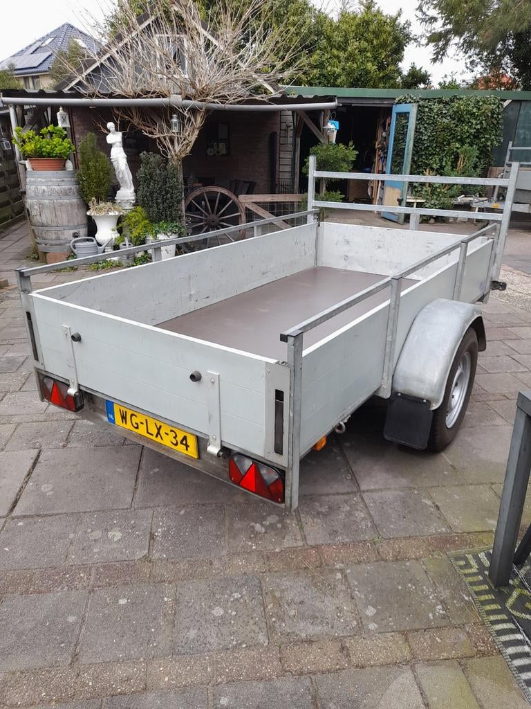 Anssems BSX geremt 1300kg., Auto diversen, Aanhangers en Bagagewagens, Ophalen, Gebruikt
