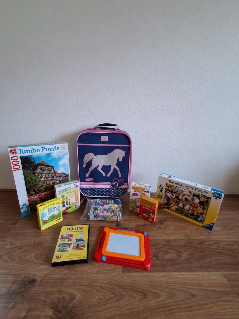Grote speelgoedset: puzzels, spelletjes en meer!, Ophalen of Verzenden