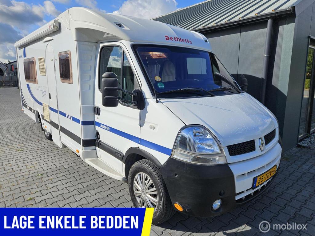 Dethleffs RT 7014 Half-integraal Enkele bedden, Airco, Overige merken, Luifel, Bedrijf, Half-integraal