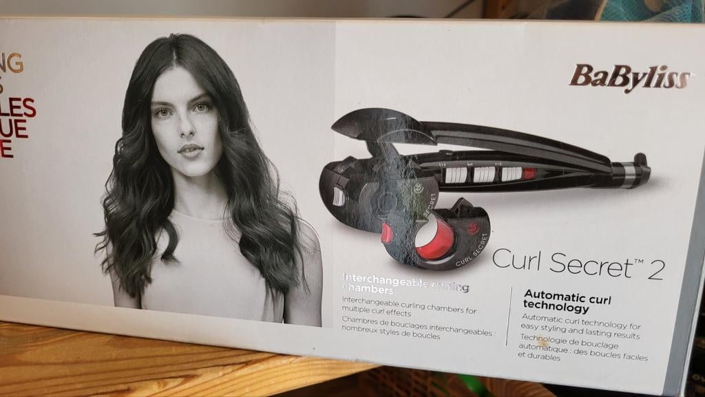 BaByliss Curl Secret 2 krultang 3 x gebruikt., Ophalen of Verzenden, Zo goed als nieuw, Krultang of Stijltang