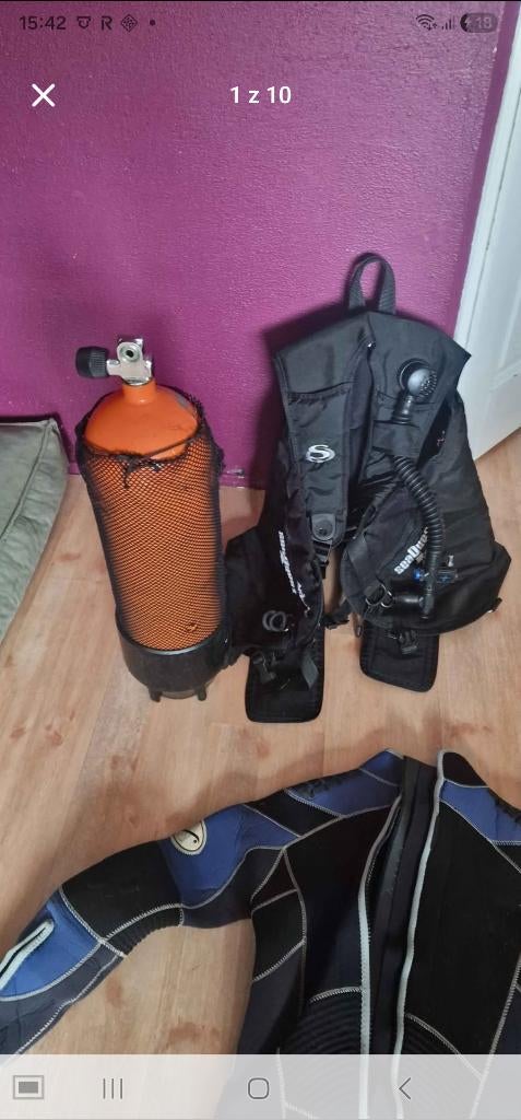 duikuitrusting, Watersport en Boten, Duiken, Ophalen of Verzenden, Gebruikt, Duikpak