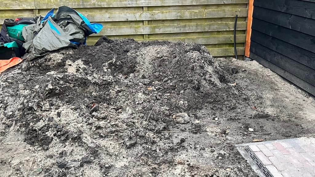 Zwarte grond/ tuingrond, Ophalen, Zo goed als nieuw, Overige typen