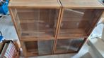 3x wandvitrine kastjes Ikea Jarna, Gebruikt, Ophalen of Verzenden, 25 tot 75 discs, Hout