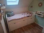 Kinderbed bopita, met lades, 90x200, Kinderen en Baby's, Ophalen, 180 cm of meer, 85 tot 100 cm, Lattenbodem