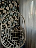 Mooie witte rotan Sissi-Boy egg chair hangstoel te koop., Ophalen, Wit, Riet of Rotan, Zo goed als nieuw