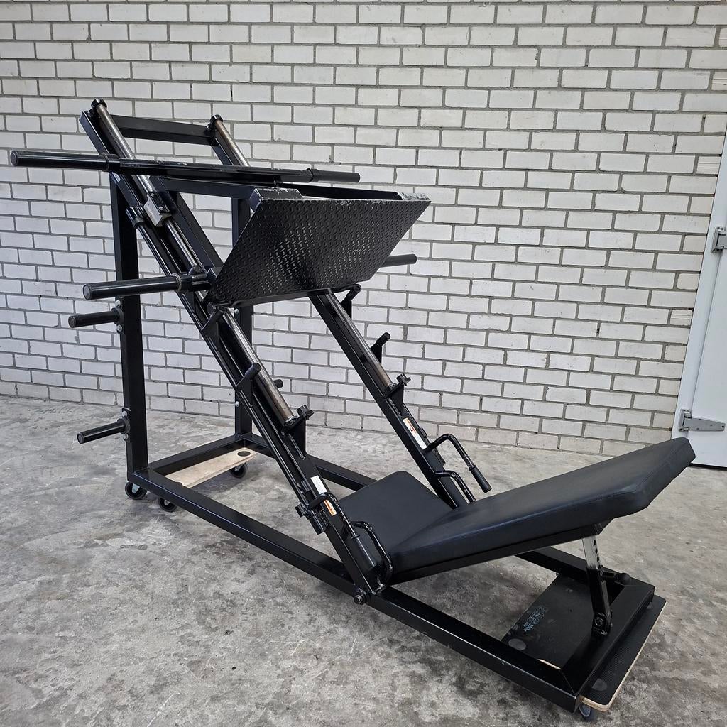 Promax USA  Plate Loaded Linear Leg Press, Sport en Fitness, Fitnessmaterialen, Ophalen, Gebruikt, Overige typen