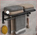 Partij van 17 Handdoek rek Easytowel - opvouwbaar - zwart, Huis en Inrichting, -, Verzenden, Zwart, Nieuw