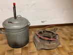 Orginele inmaakketel met gasbrander, Ophalen of Verzenden, Zo goed als nieuw