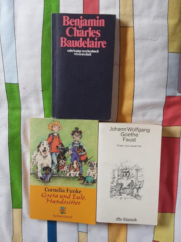 Goethe/Baudelaire/Cornelia Funke, Ophalen of Verzenden, Zo goed als nieuw