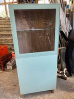 IKEA Besta vitrinekastje met glazen deur, Huis en Inrichting, Ophalen, 100 tot 150 cm, 50 tot 100 cm, Glas