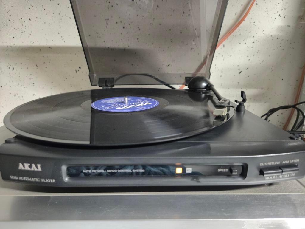 Zeldzame Akai AP MX-550 platenspeler, Audio, Tv en Foto, Ophalen of Verzenden, Akai
