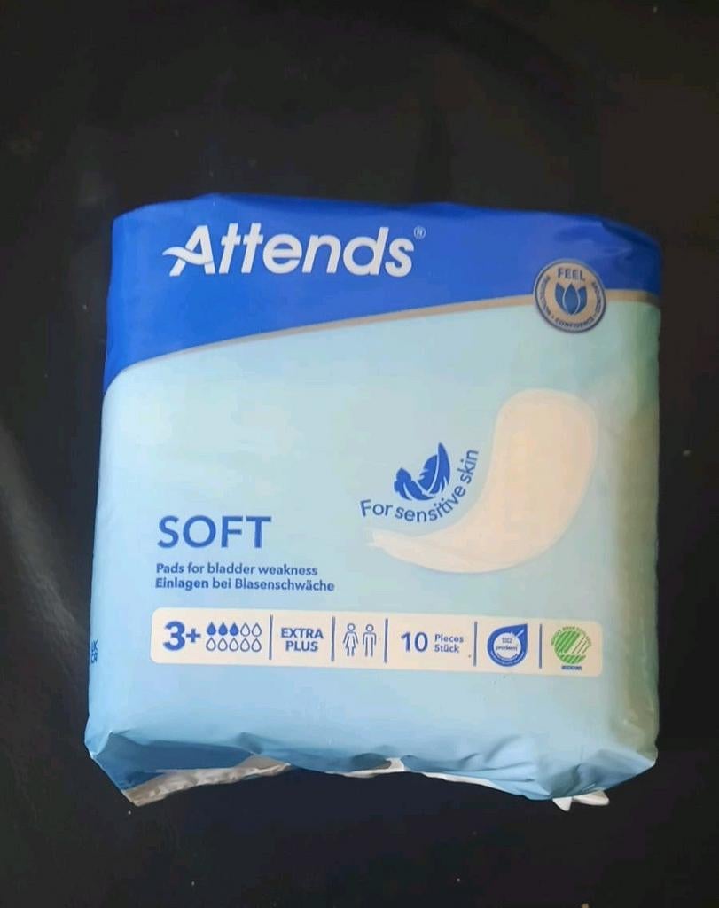 20 pakken Attends soft 3+ incontinentie verband 200 totaal, Diversen, Ophalen of Verzenden, Nieuw