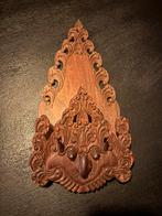 Vintage balinees bali wanddecoratie houtsnijwerk kunst art, Ophalen of Verzenden