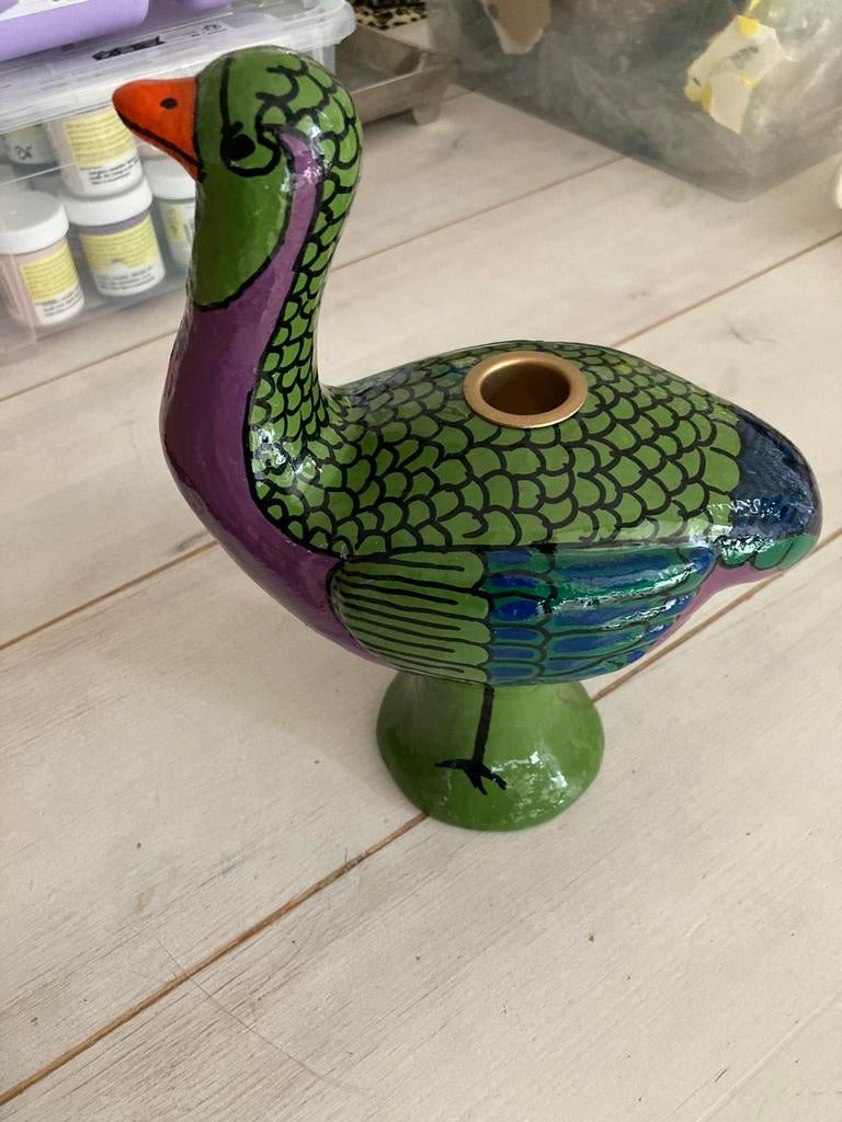 Anna Nina Mythic bird candle holder kaarsenstandaard, Overige materialen, Nieuw, Ophalen of Verzenden, Kandelaar