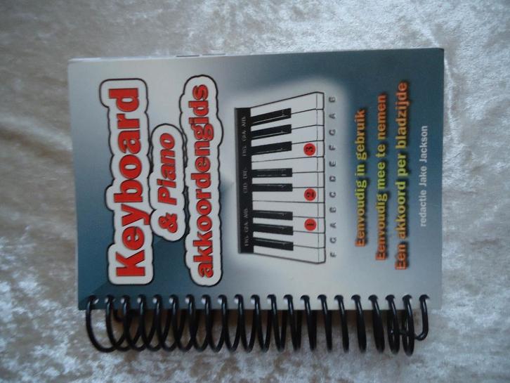 Keyboard & piano akkoordengids  360 essentiële akkoorden, Muziek en Instrumenten, Keyboards, Zo goed als nieuw, Overige aantallen