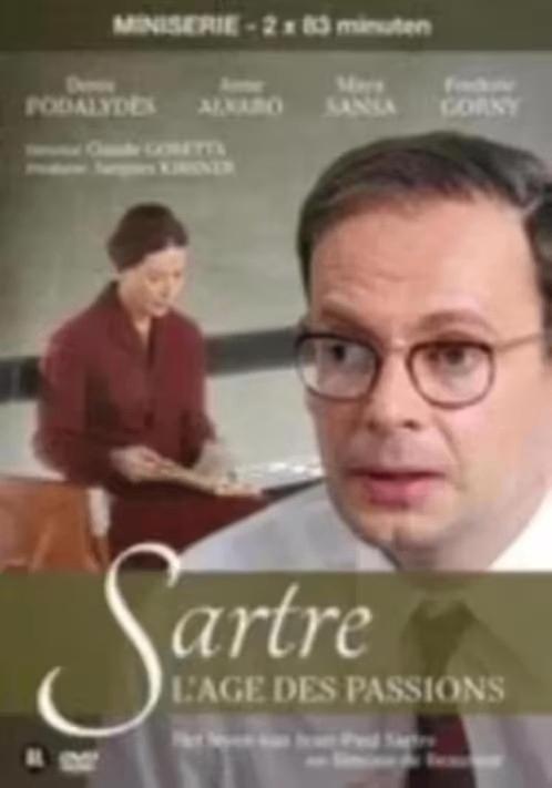 Sartre - TV miniserie (DVD), Cd's en Dvd's, Vanaf 12 jaar, Ophalen of Verzenden, Zo goed als nieuw