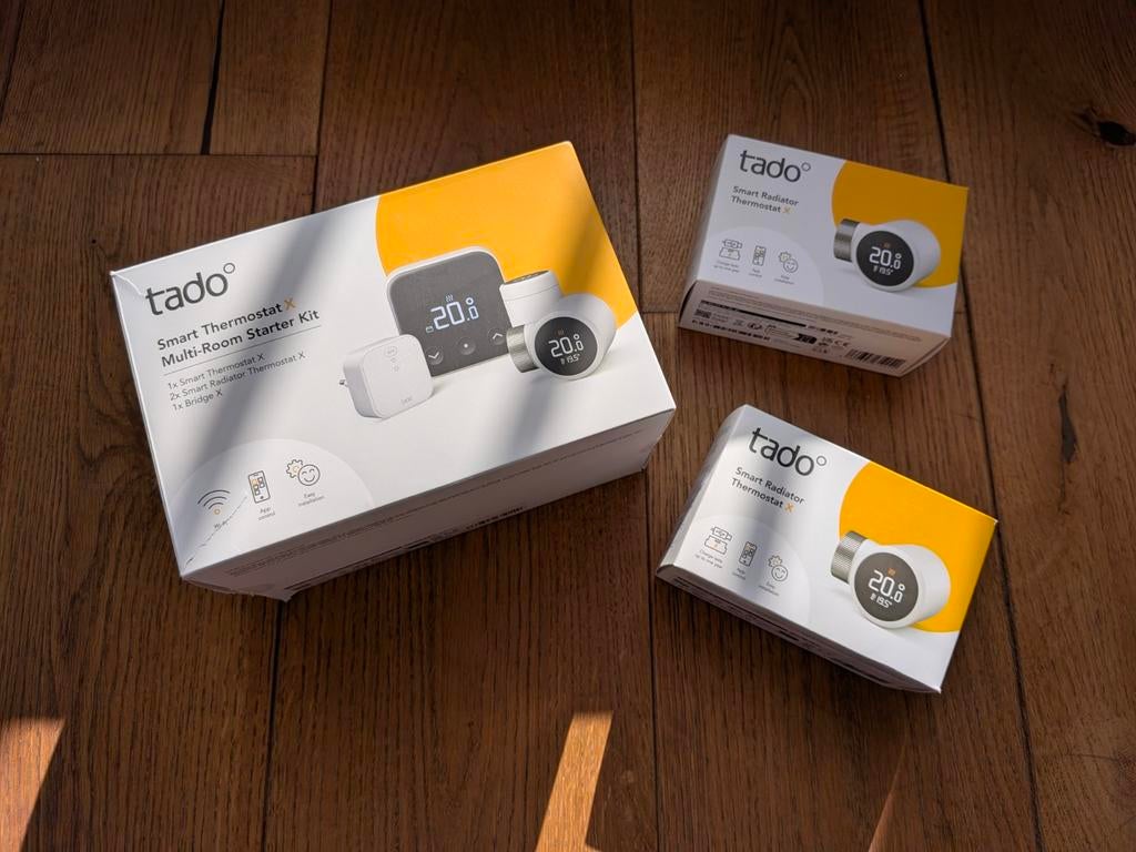 tado Smart Thermostat X Multi-Room Starter Kit, Ophalen